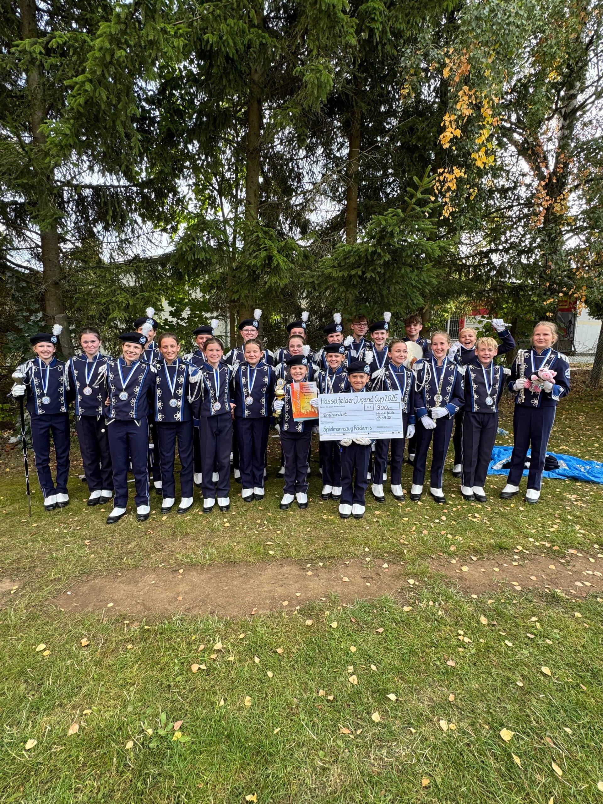 1. Platz für den 2. Zug beim Jugendcup in Hasselfelde